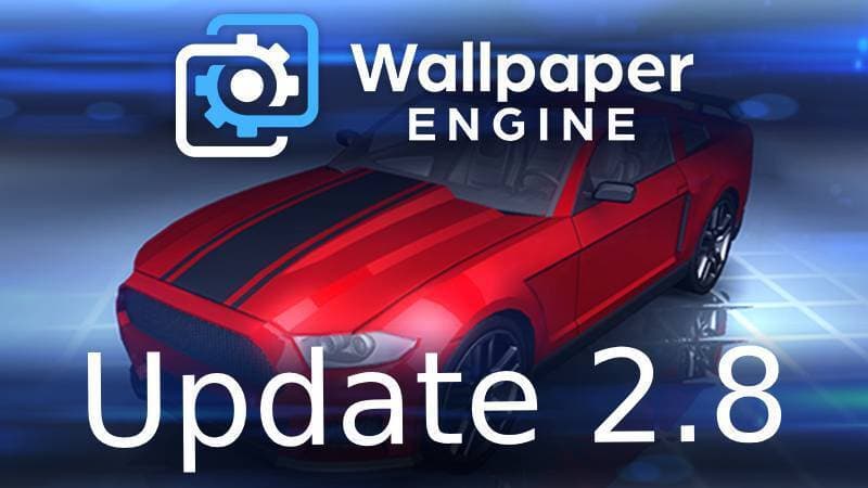 Wallpaper Engine 2.8.42 - Removal of Application Wallpapers from the Workshop image