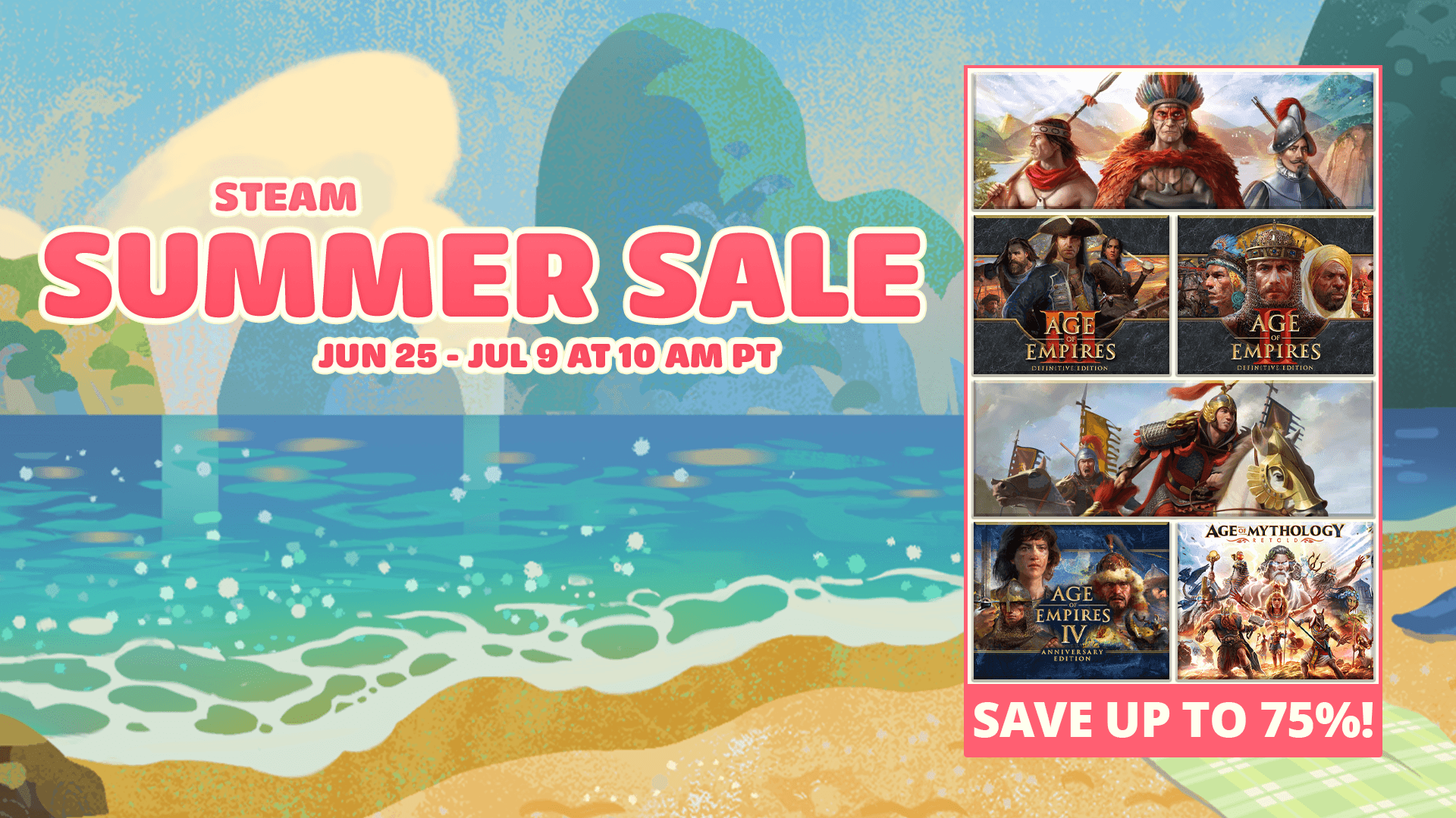 A Wave of Discounts with the Steam Summer Sale image