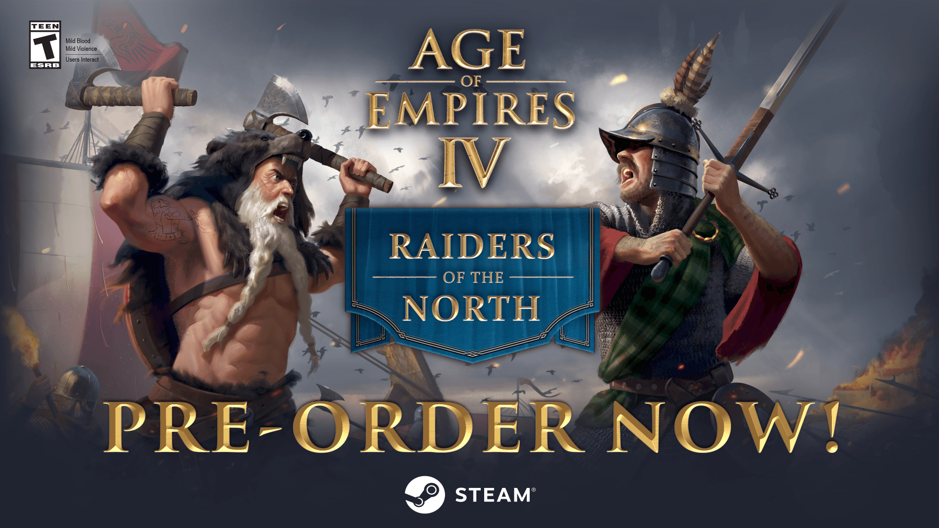 Pre-Order Raiders of the North for Age of Empires IV image