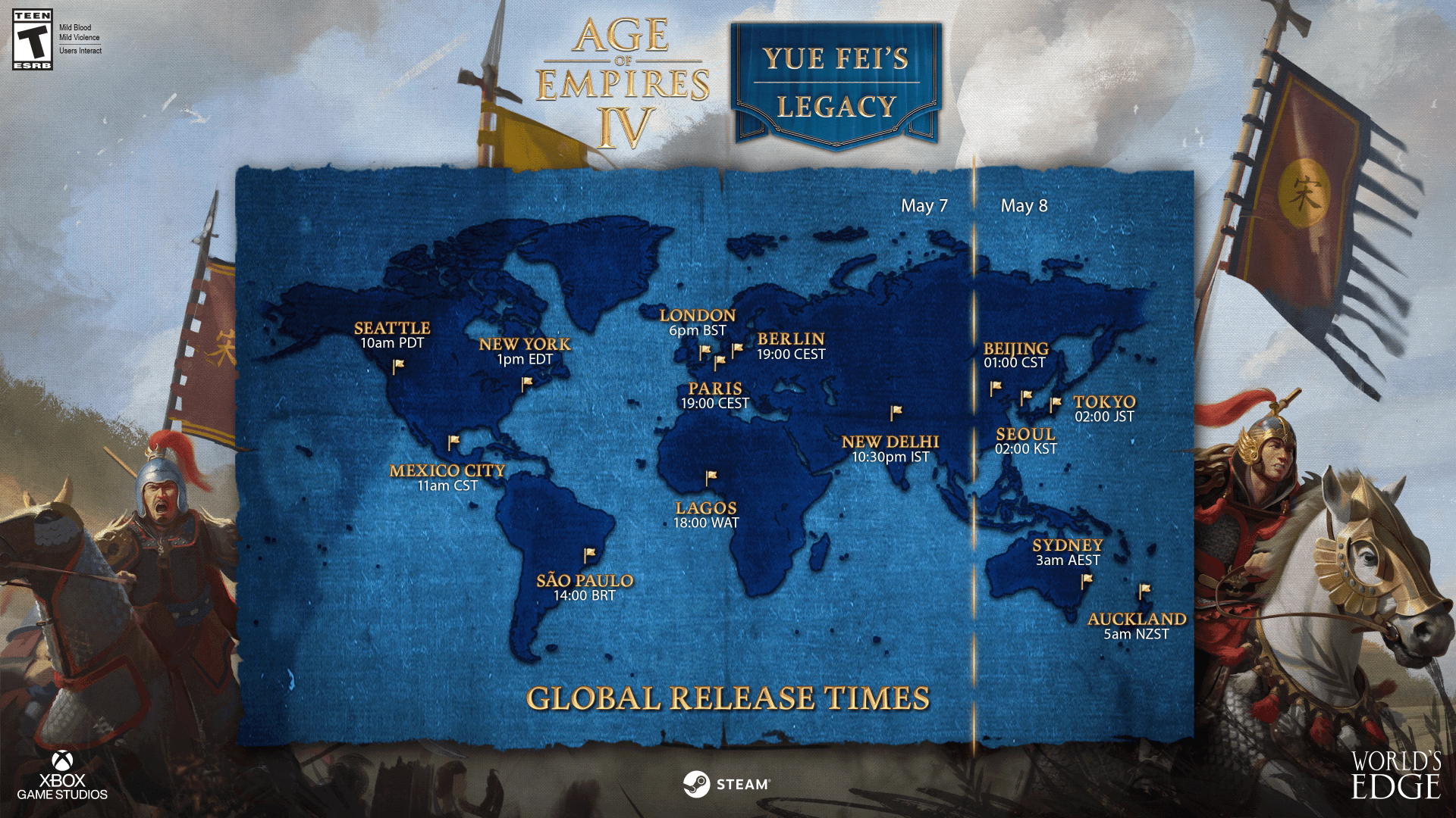 Find Out What Time Yue Fei's Legacy Launches in Your Area! image