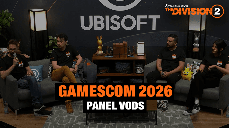 The Division 2: Gamescom 2026 Panel VODs image