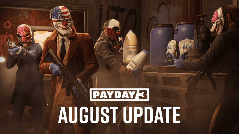 PAYDAY 3: Update 3.8 Changelog image