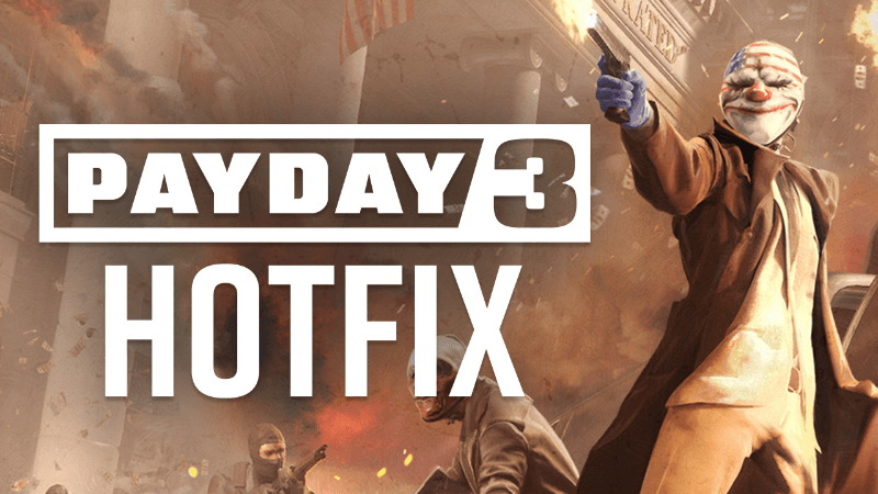 PAYDAY 3: Update 3.9.2 Changelog image