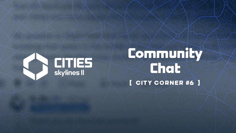 City Corner #6 - Community Chat image