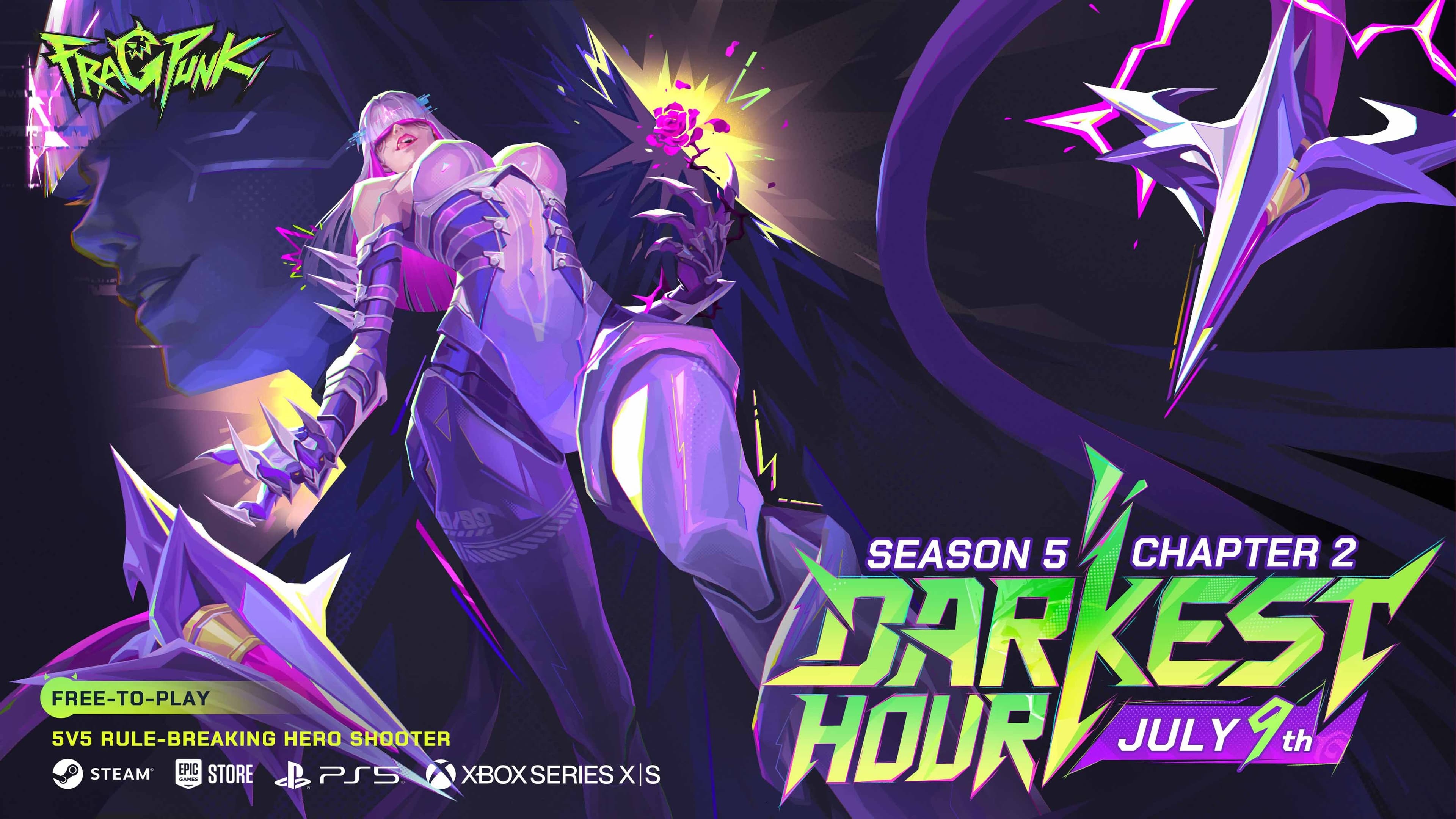 FragPunk July 9th Update Announcement: New Content for Season 5, Chapter 2 image