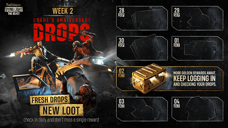 Crane’s Anniversary Drops WEEK 2 Rewards image