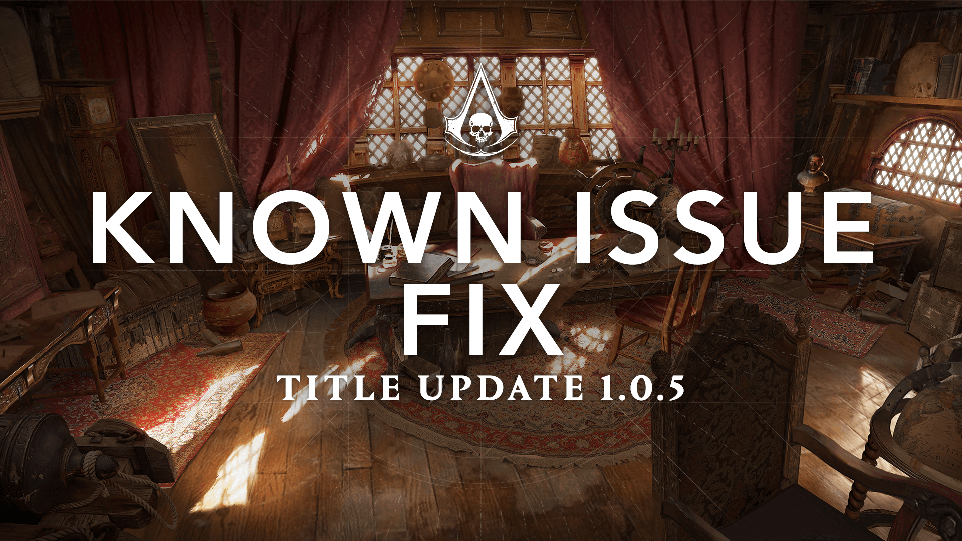 KNOWN ISSUE FIX - Title Update - 1.0.5 image