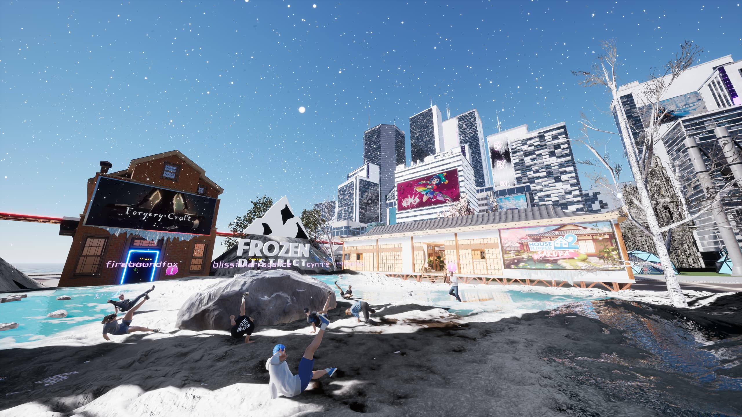 Join us on Endix - visit the Frozen District booth now! image
