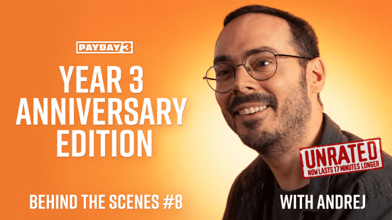 PAYDAY 3: Behind the Scenes with Andrej #8 – Anniversary Edition image