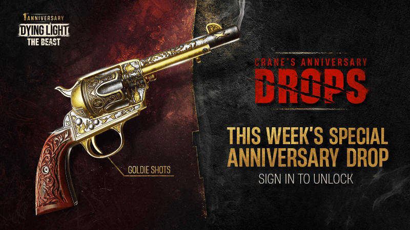 Crane's Anniversary Drops - Claim GOLDIE SHOTS! image