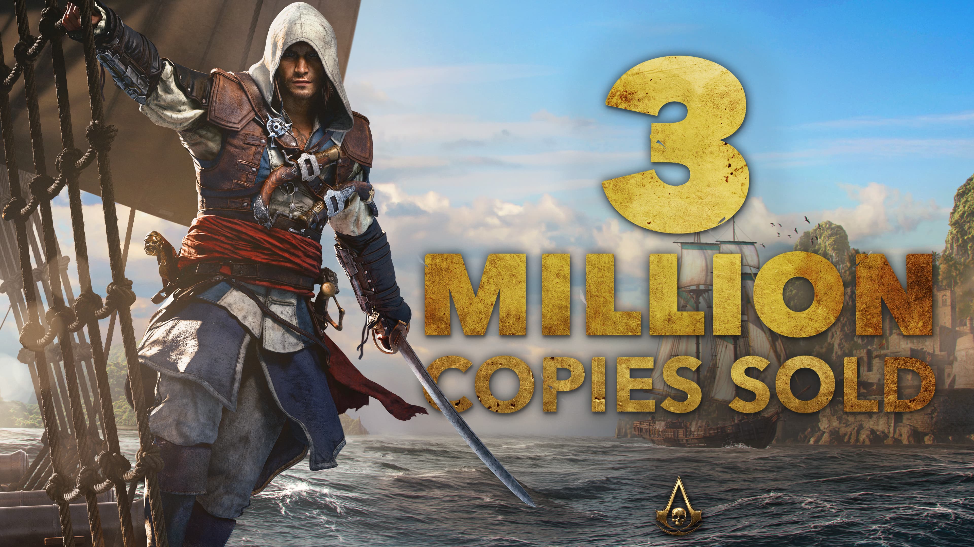 3 Million Copies Sold For Assassin's Creed Black Flag Resynced 🏴☠️ image