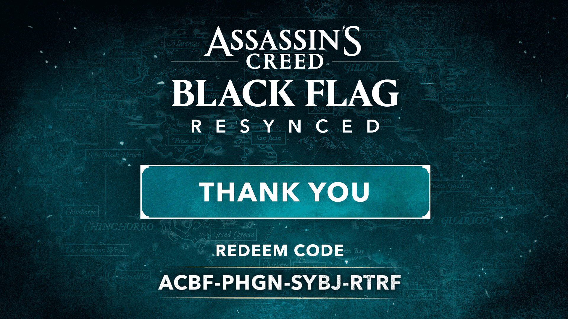 Thank you for your support on Assassin's Creed Black Flag Resynced! image