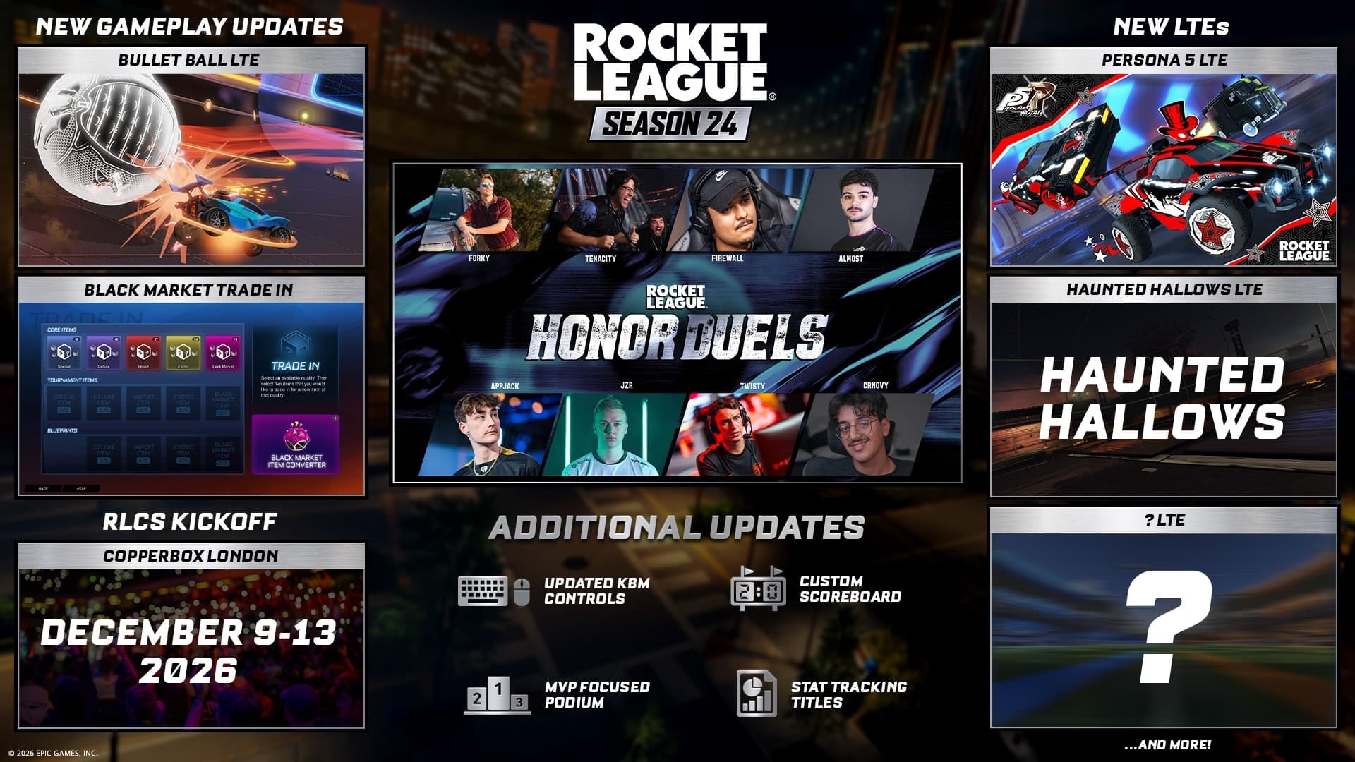 Rocket League Heads to the Streets in Season 24 image