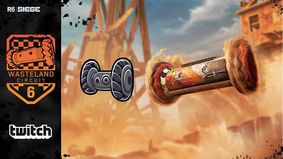 Twitch Drop et badge disponibles pendant l'événement Wasteland Circuit ! image